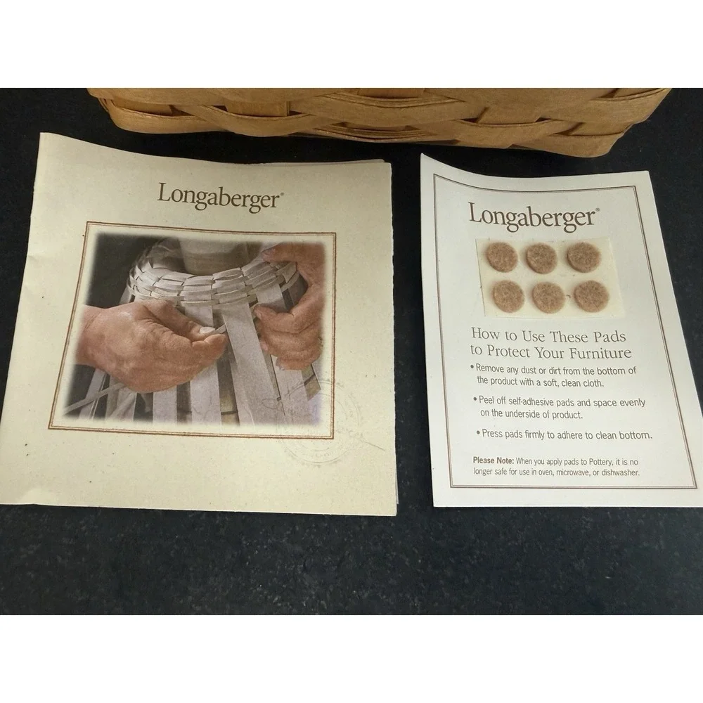 Longaberger 2006 Hostess Appreciation Basket New In Bag
